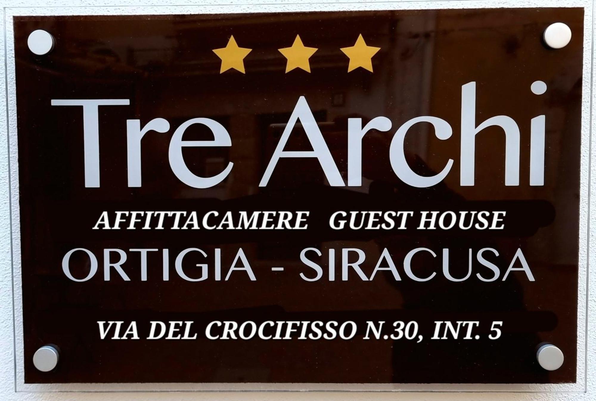 Tre Archi Bed & Breakfast Syracuse Exterior photo